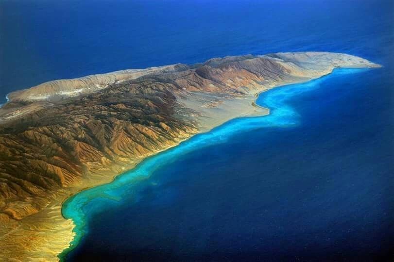 Tiran Island in Egypt