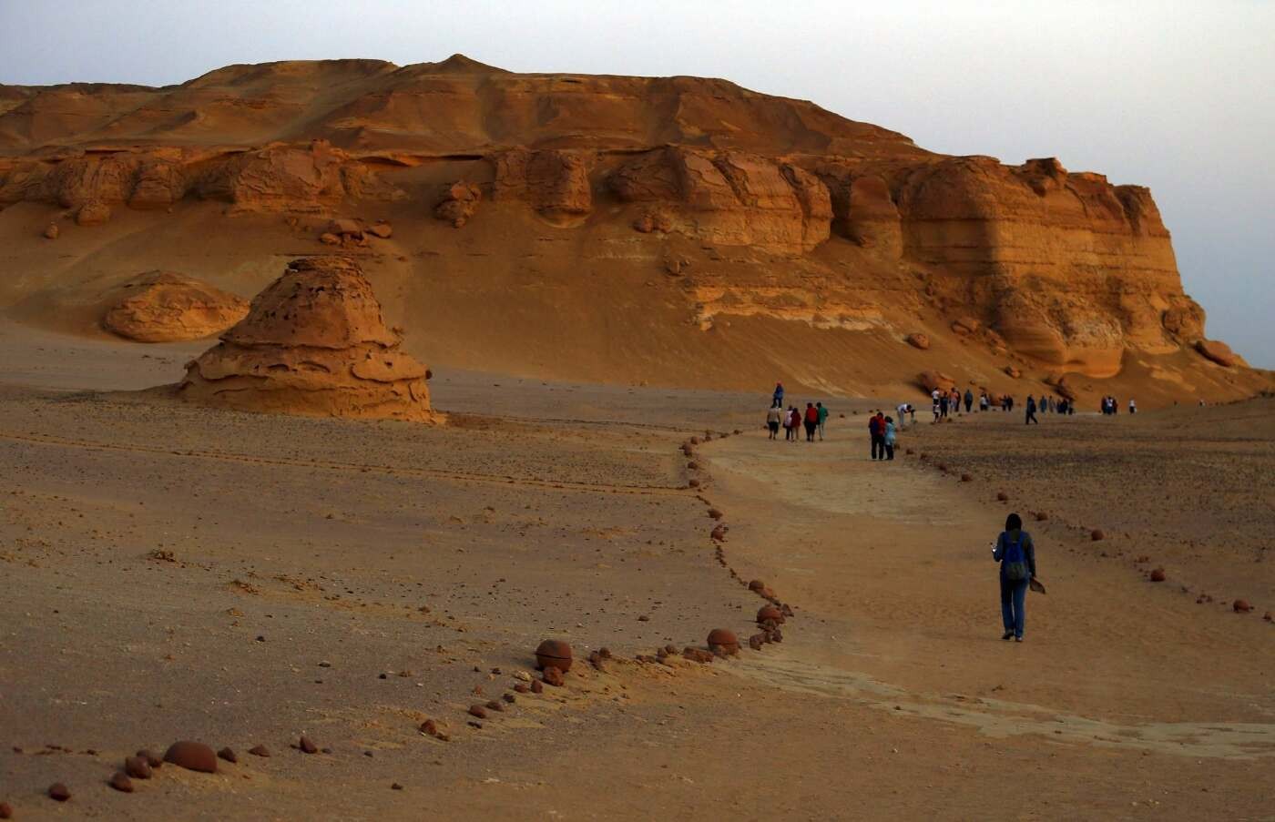 Wadi El Hitan in Egypt